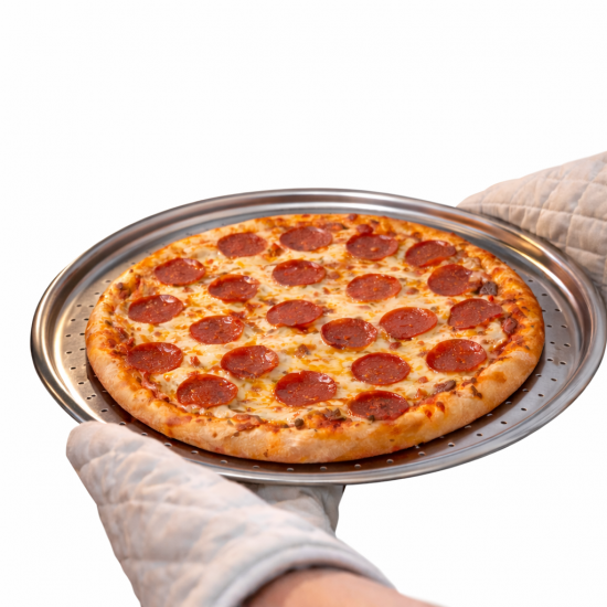 Delikli Pizza Ve Lahmacun Tepsisi Lahmacun Pide Tepsisi 32cm