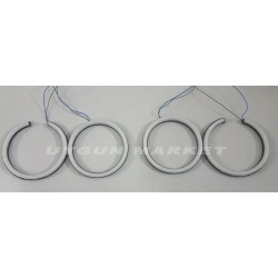 BMW E90 Angel , Turuncu , bmw e90 Turuncu far içi halka , e90 angel seti, bmw angel far , bmw angel halka