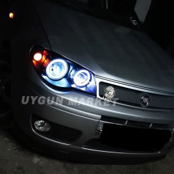 Albea O Tipi Bluetooth RGB Angel, 4 Adet, Telefondan Kumandalı, 16 Renkli, Albea Angel Far Albea O Tipi Bluetooth RGB Angel, 4 Adet, Telefondan Kumandalı, 16 Renkli, Albea Angel Far