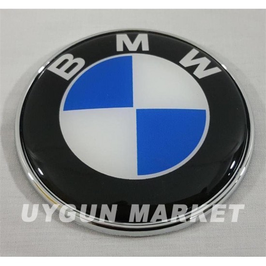 F10 5 Kasa BMW Bagaj Arması 77mm , BMW Bagaj Arma , BMW Bagaj Logo , 51148203864 - 51 14 8 203 864