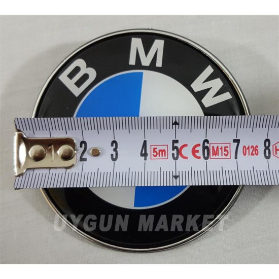 F10 5 Kasa BMW Bagaj Arması 77mm , BMW Bagaj Arma , BMW Bagaj Logo , 51148203864 - 51 14 8 203 864