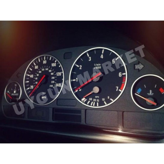 BMW E30 Gösterge Krom Çerçevesi , BMW 3 Seri E30 Gösterge Çerçevesi , BMW E30 Gösterge Halkası