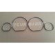 BMW E46 Gösterge Krom Çerçevesi ,  BMW 3 Seri E46 Gösterge Halkası , BMW E46 Kadran Çerçevesi