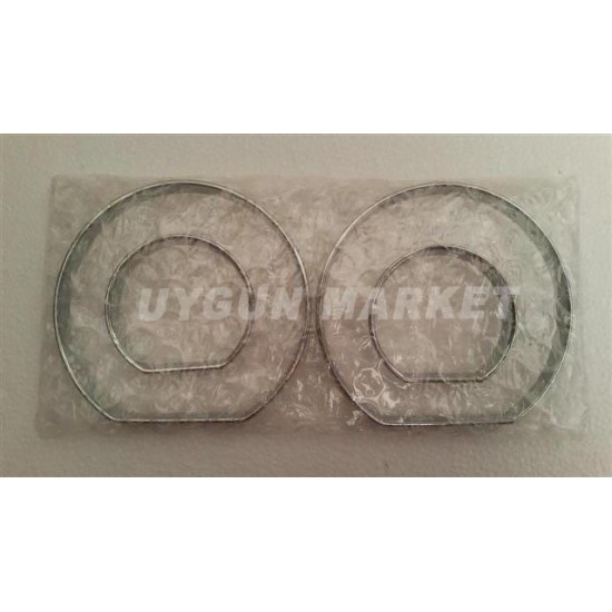 BMW E46 Gösterge Krom Çerçevesi ,  BMW 3 Seri E46 Gösterge Halkası , BMW E46 Kadran Çerçevesi