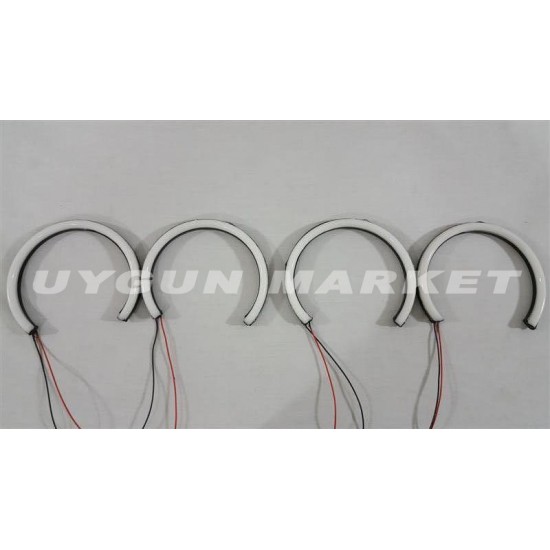 BMW E46 Angel , Mavi , e46 mavi far içi halka , bmw e46 mavi angel , e46 angel set, bmw angel far , bmw angel halka