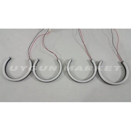 BMW E46 Angel , Mavi , e46 mavi far içi halka , bmw e46 mavi angel , e46 angel set, bmw angel far , bmw angel halka