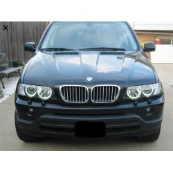 BMW X5 Angel , Beyaz , BMW E53 Angel , bmw x5 beyaz angel , E53 angel seti, bmw angel far , bmw angel halka
