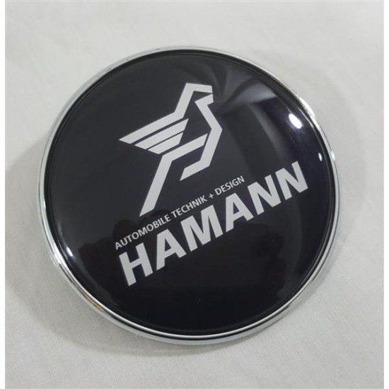 HAMANN BMW Kaput Arması, Hamann Bagaj Logosu , Hamann Bagaj Arması 8.2cm  BMW  E12 E21 E23 E24 E28 E30 E32 E34 E36 E38 E39 E46 E53 X5 E60 E61 E63 E65 E70 E71 E82 E83 E90 E92 E93 Z3 Z4 F01