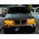 BMW X5 Angel , Turuncu , BMW E53 Angel Turuncu , E53 angel seti, bmw angel far , bmw angel halka