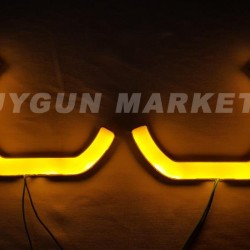 L Tipi Angel Halka Turuncu 135mm Cotton Angel 2 Adet , far içi halka , pamuk angel , Universal