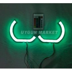 L Tipi Angel RGB Cotton Halka 135mm , 2 Adet , far içi halka , pamuk angel