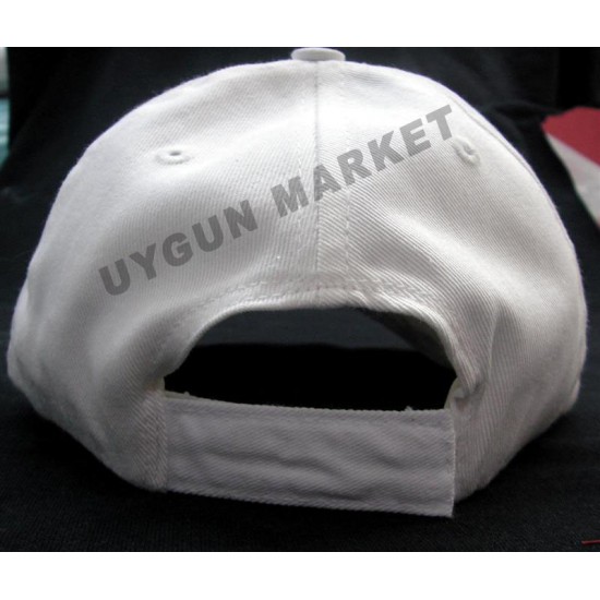 NOS Önü Alevli Beyaz Şapka , Nos Şapka , Hızlı ve Öfkeli