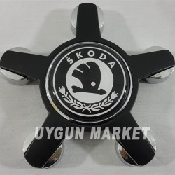 SKODA 5 Kol Jant Göbeği 135mm, Siyah 1 Tane Fiyatı , 4F0601165N , SKODA 5 Kol Jant Kapağı 135mm 1 Adet, skoda jant göbeği