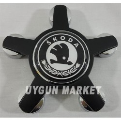 SKODA 5 Kol Jant Göbeği 135mm, Siyah 1 Tane Fiyatı , 4F0601165N , SKODA 5 Kol Jant Kapağı 135mm 1 Adet, skoda jant göbeği