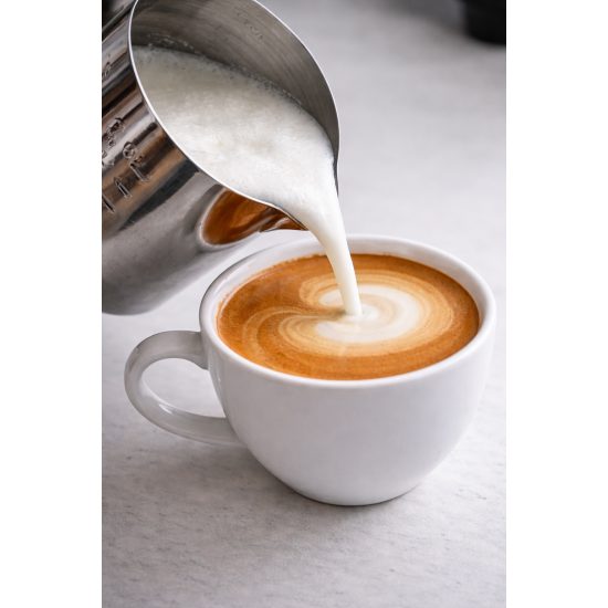 304 Çelik 600 ml Kahve Süt Köpürtme Potu Pitcher Latte Art Sütlük Sos Krema Sürahisi