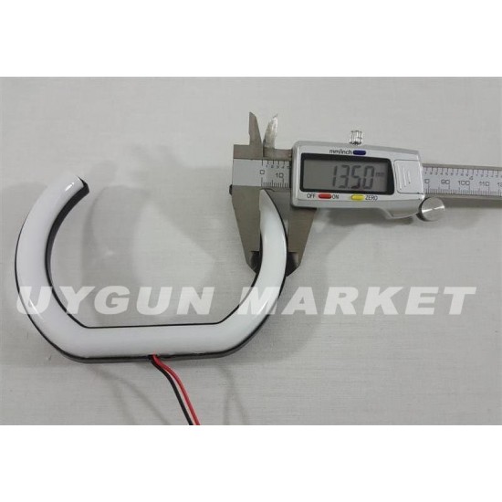 U Tipi Tofaş Angel Far, 2 Adet Beyaz , U Tipi Cotton Angel Halka Seti 135mm , Orjinal Far Angel