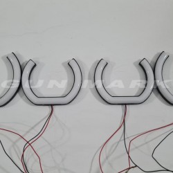 U Tipi Angel , 4 Adet, Beyaz , Far Içi Halka U Tipi Angel , 4 Adet, Beyaz , Far Içi Halka