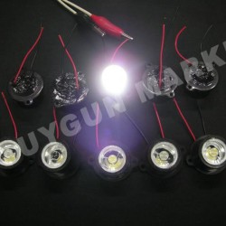 Vidalı Mercekli Power Led Beyaz Renk 1 ADET , 1 Watt Gücünde , Araç Altı Led , Sis Farı Vidalı Mercekli Power Led Beyaz Renk 1 ADET , 1 Watt Gücünde , Araç Altı Led , Sis Farı