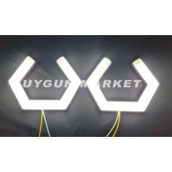 W Tipi Angel, 100mm, Beyaz, 2 Adet W Tipi Angel, 100mm, Beyaz, 2 Adet