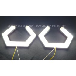 W Tipi Angel, 125mm, Beyaz, 2 Adet W Tipi Angel, 125mm, Beyaz, 2 Adet