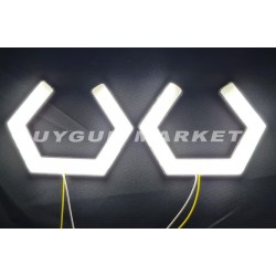 W Tipi Angel, 140mm, Beyaz, 2 Adet W Tipi Angel, 140mm, Beyaz, 2 Adet