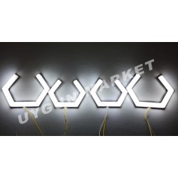 W Tipi Angel, Beyaz, 4 Adet W Tipi Angel, Beyaz, 4 Adet